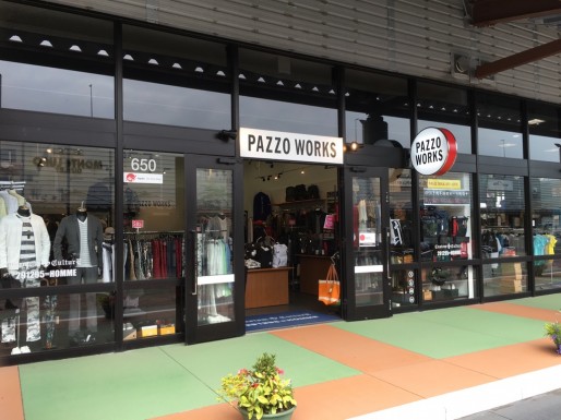 沖縄アウトレットモールあしびなー　PAZZO WORKS